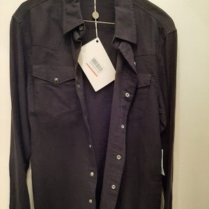 Frame denim button shirt